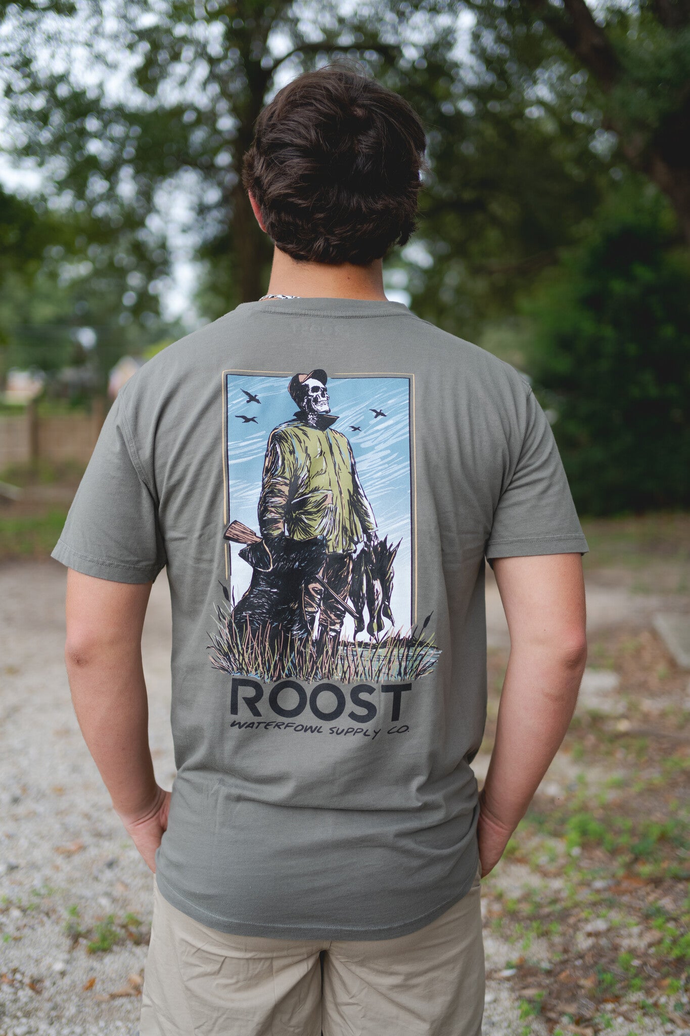 Roost Waterfowl Skeleton Hunter S/S TEE Shirt
