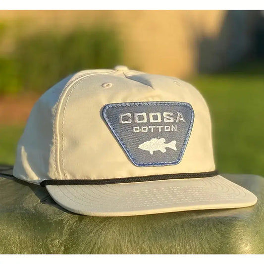 Coosa Cotton The Skiff Rope Snapback Hat