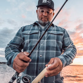 Aftco Men's Stout Button Shacket