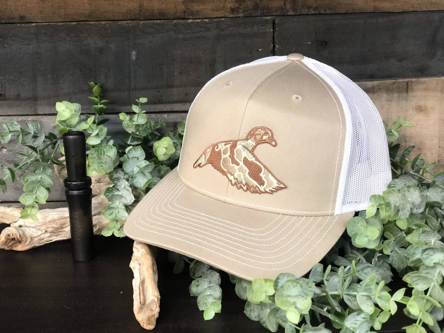Dixie Fowl Hat Co. DFC Old School Camo Woodie Snapback Hat