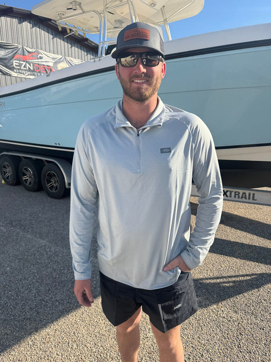 Aftco Men's Air O Mesh 1/4 Zip Pullover