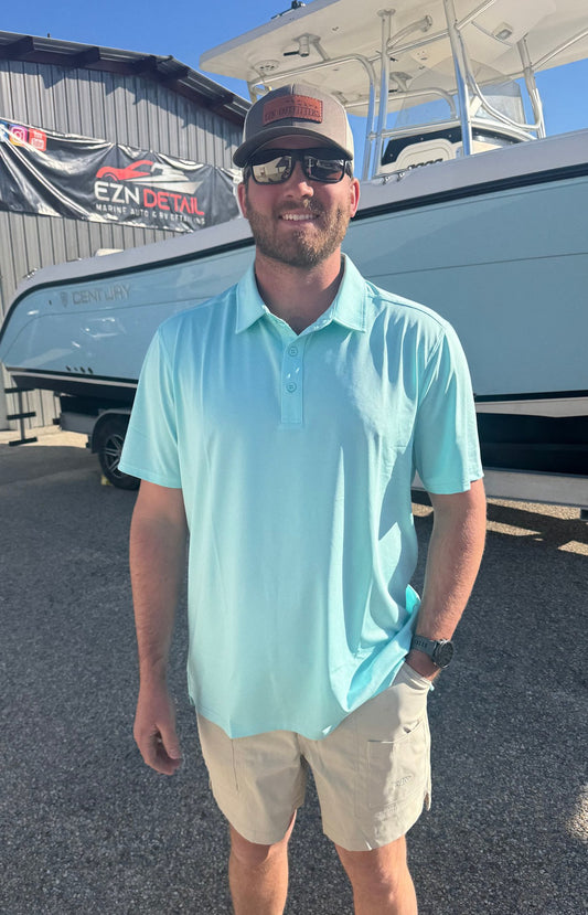 Aftco Men's Airo O Mesh Polo Shirt