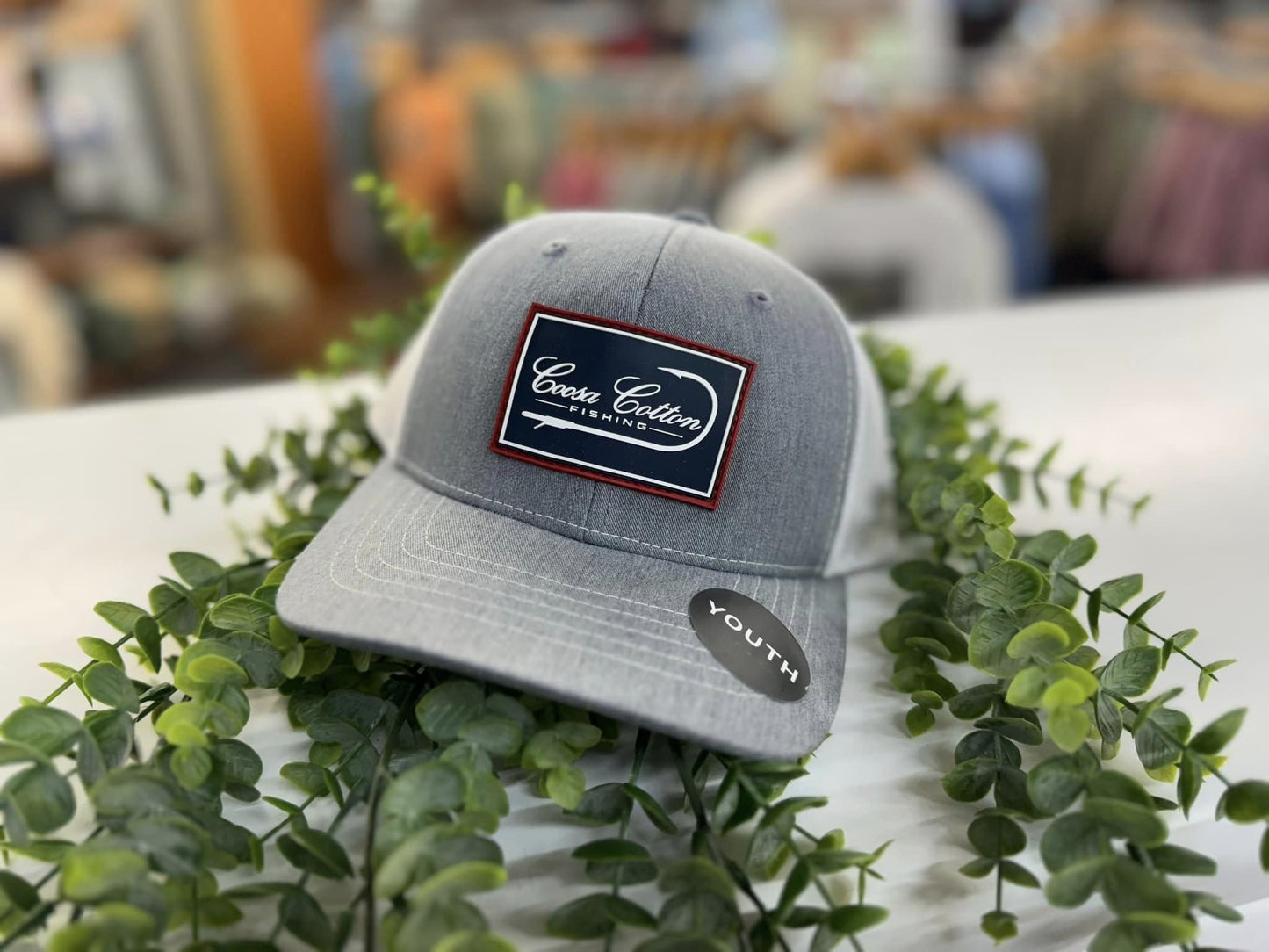 Coosa Cotton Youth Rubber Patch Snapback Hat