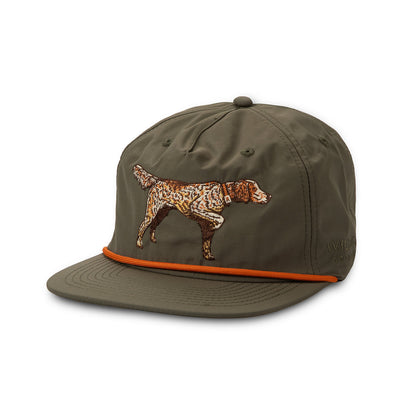 Wildgame Collective English Setter Performance Rope Snapback Hat
