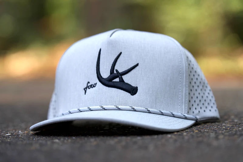 Freak Outdoors Antler Puff Rope Weatherproof Snapback Hat