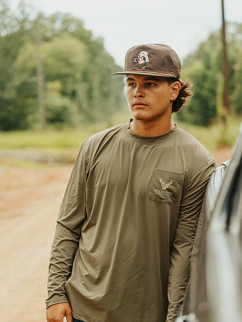 Wildgame Collective Lab w Duck Performance Rope Snapback Hat