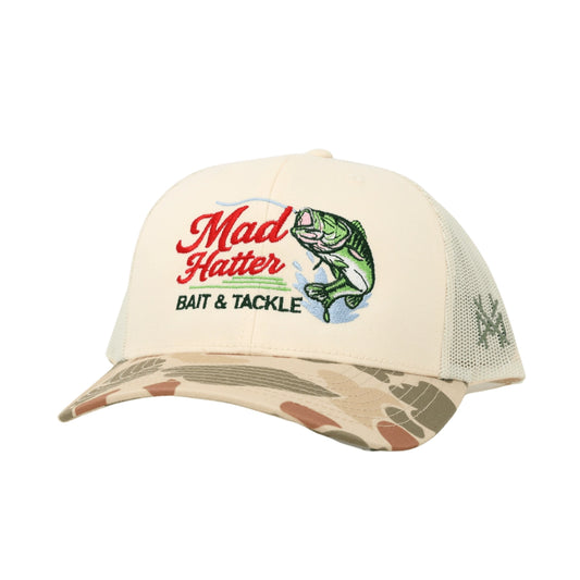 Mad Hatter Bait & Tackle Trucker Snapback Hat