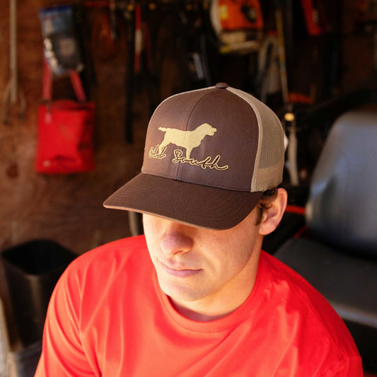 Old South Apparel Labrador Trucker Snapback Hat