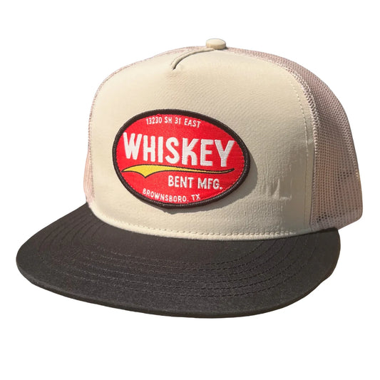 Whiskey Bent Hat Co. The Bodie Red Snapback Hat