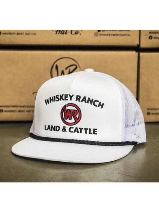 Whiskey Bent Hat Co. Whiskey Ranch Rope Snapback Hat