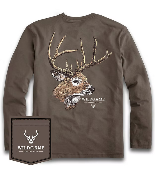 Wildgame Collective Buck L/S TEE Shirt