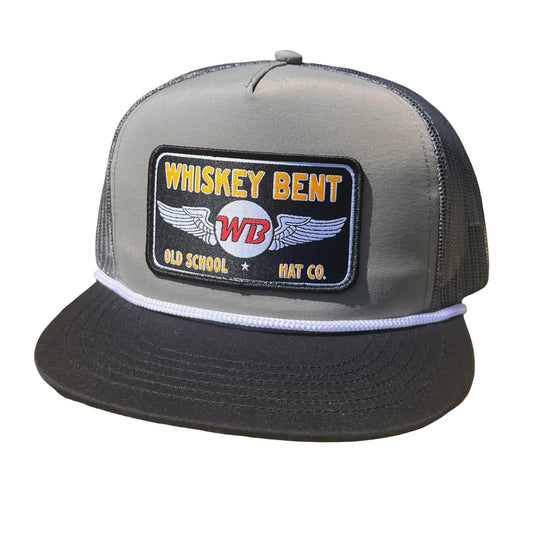 Whiskey Bent Hat Co. Top Gun Rope Snapback Hat