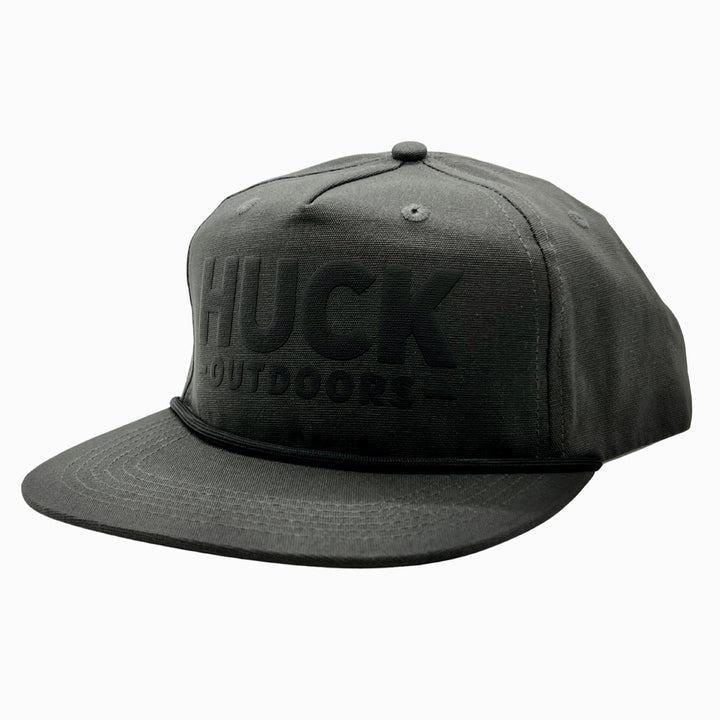 Huck Outdoors Huck Logo Rope Snapback Hat