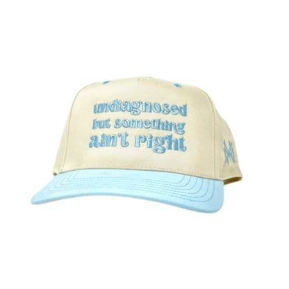 Mad Hatter Women's Undiagnosed But Something Ain't Right Trucker Hat
