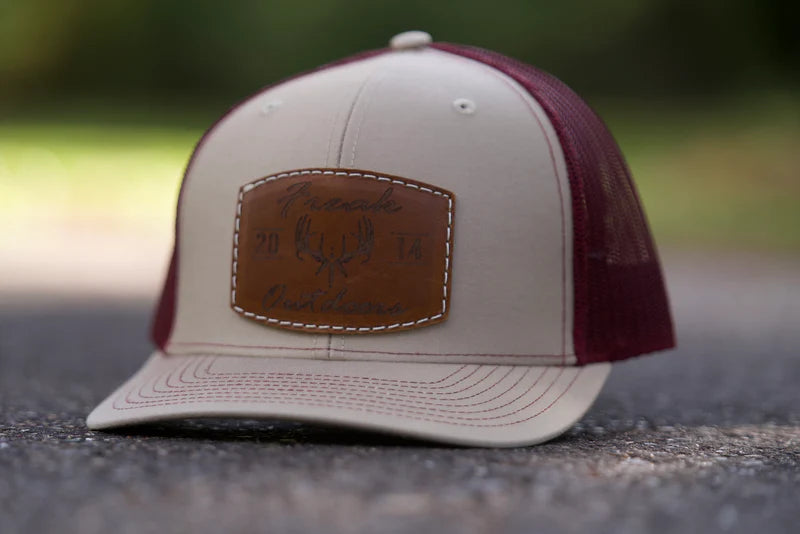 Freak Outdoors Ranch Leather Patch 112 Snapback Hat