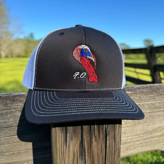 Freak Outdoors Turkey Head Embroidered Snapback Hat