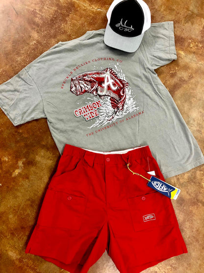 Speckle Bellies Alabama Bass S/S TEE Shirt