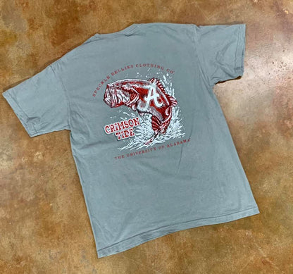 Speckle Bellies Alabama Bass S/S TEE Shirt