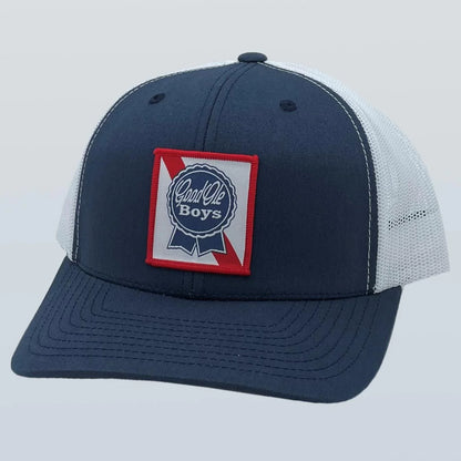 Good Ole Boys PBR Patch Snapback Hat