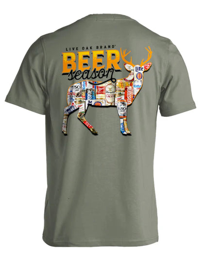 Live Oak Brand It's Beer Season S/S TEE Shirt