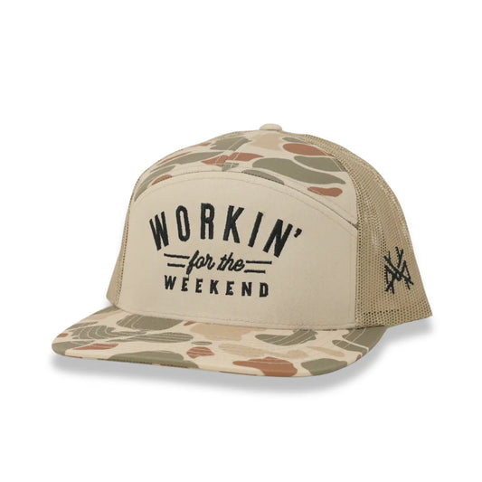 Mad Hatter Working for the Weekend Trucker Snapback Hat