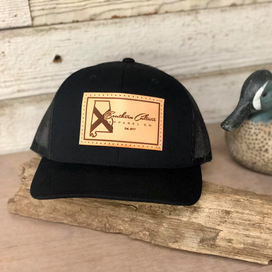 Southern Culture Light State Tradition Leather Patch Snapback Hat