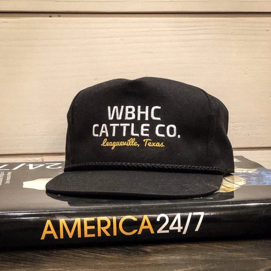 Whiskey Bent Hat Co. Men's Cattleman Rope Snapback Hat