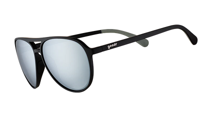 Goodr Add the Chrome Package Shades-Black and Silver