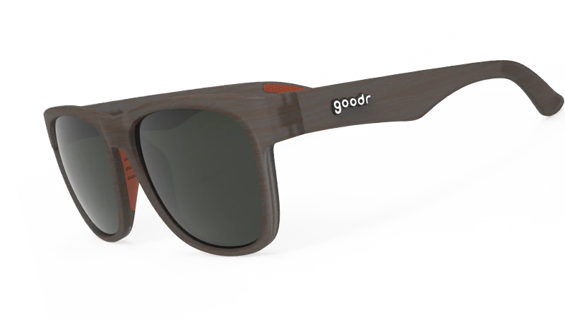 Goodr Just Knock It On! Shades - Wood Grain