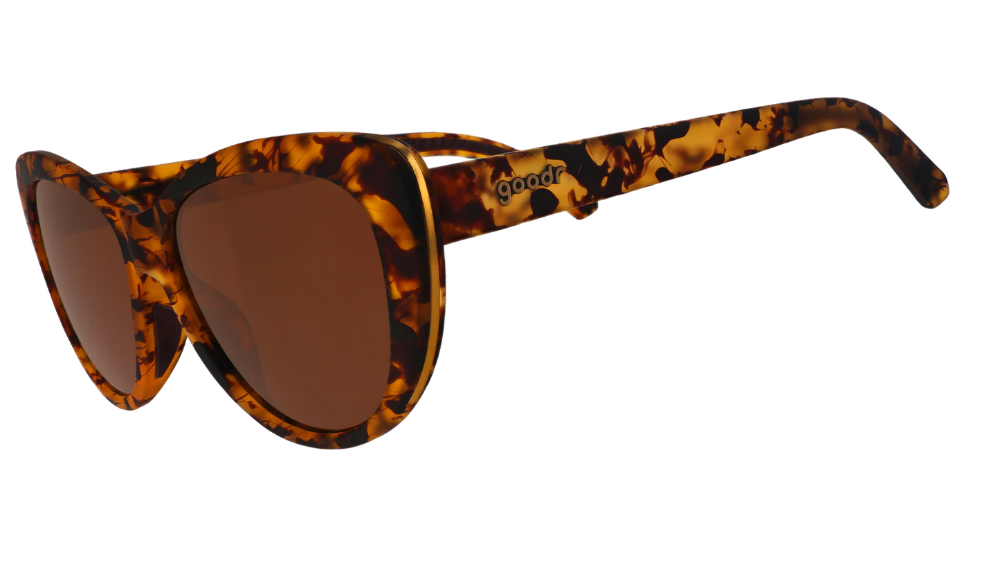 Goodr The Catwalk's Meow Shades - Brown Tortoise Shell