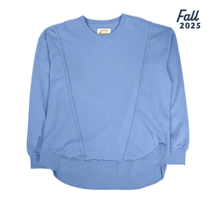 Southern Fried Cotton Women's Sunrise to Sunset Oversized Crewneck