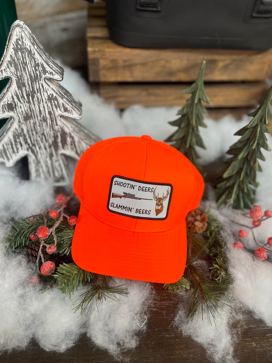 Low Country Comfort Shootin' Deer Patch Snapback Hat