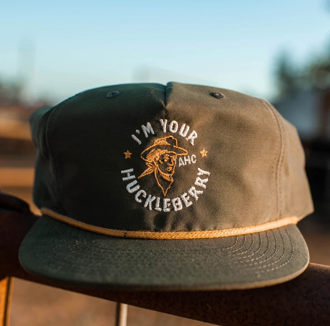 Armadillo Hat Co. Huckleberry Rope Snapback Hat