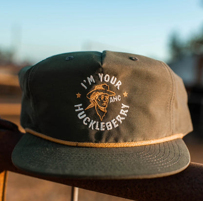 Armadillo Hat Co. Huckleberry Rope Snapback Hat