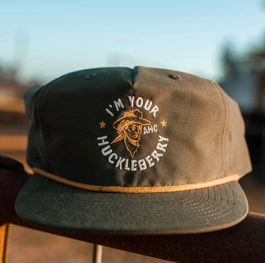 Armadillo Hat Co. Huckleberry Rope Snapback Hat