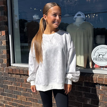 White Camo Sweatshirt