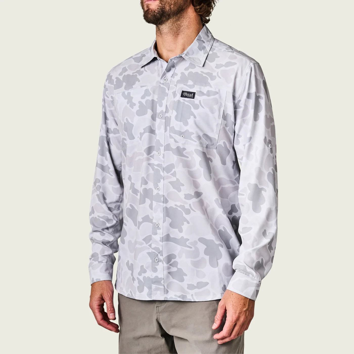 Marsh Wear Apparel Lenwood HG Tech L/S Button Down Shirt