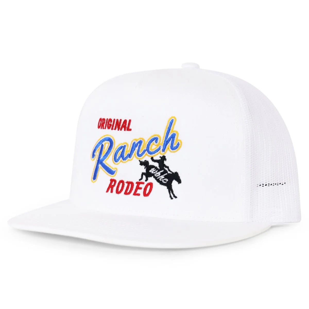 Whiskey Bent Hat Co. Ranch Rodeo Trucker Snapback Hat