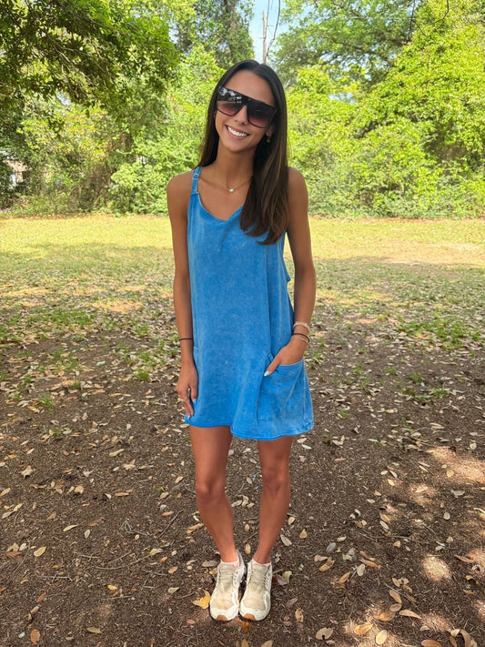 Salty Sea Dress/Romper