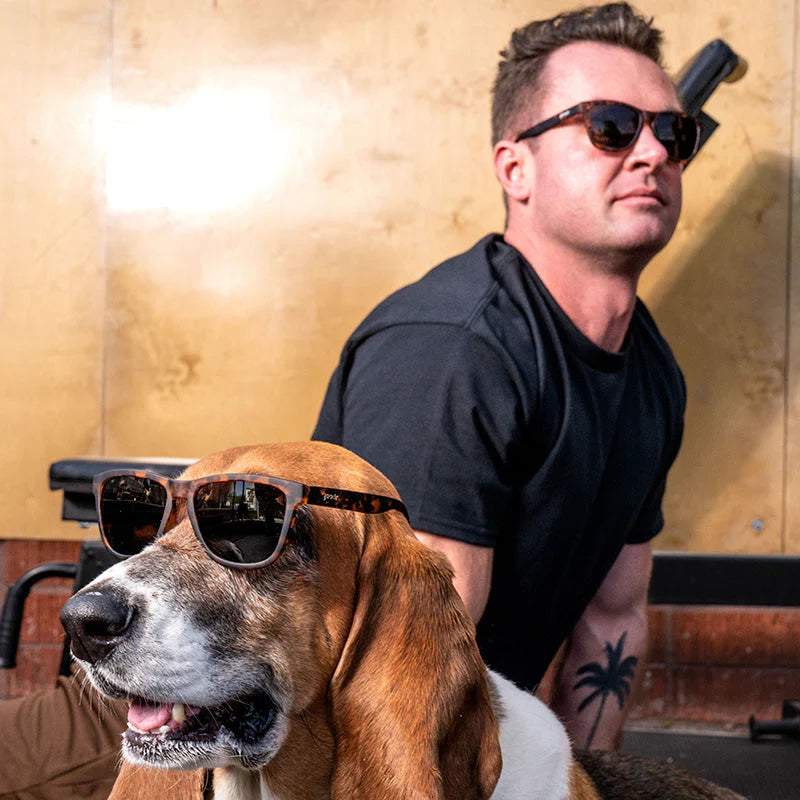 Goodr Bosely's Bassett Hound Dreams Shades - Tortoise Shell