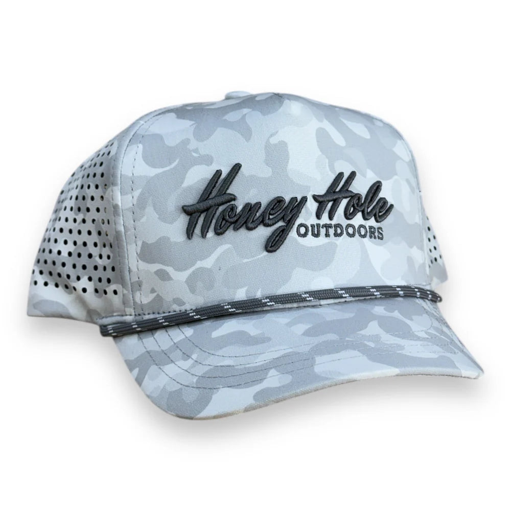 Honey Hole Outdoors Youth Performance Embroidered Snapback Hat