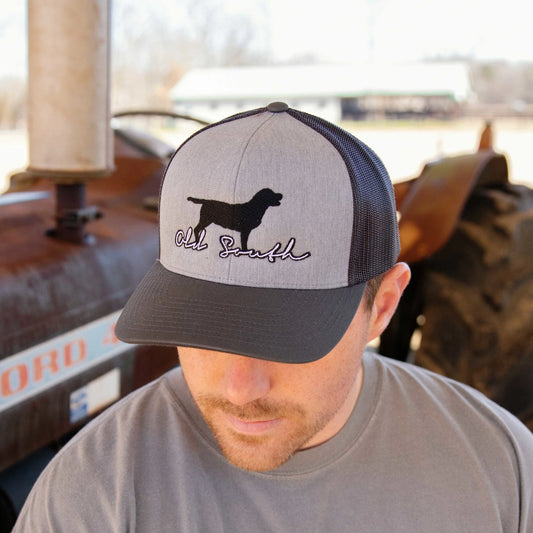 Old South Apparel Labrador Trucker Snapback Hat