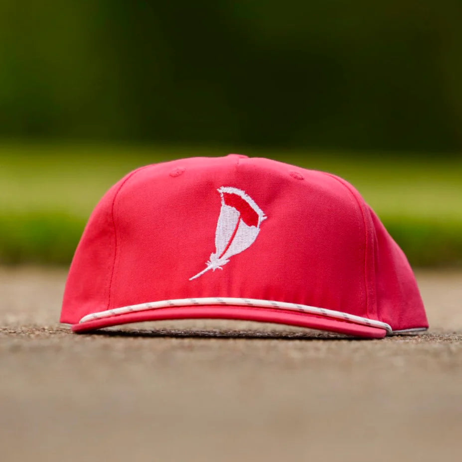 Panola Brand Feather Embroidered Rope Snapback Hat