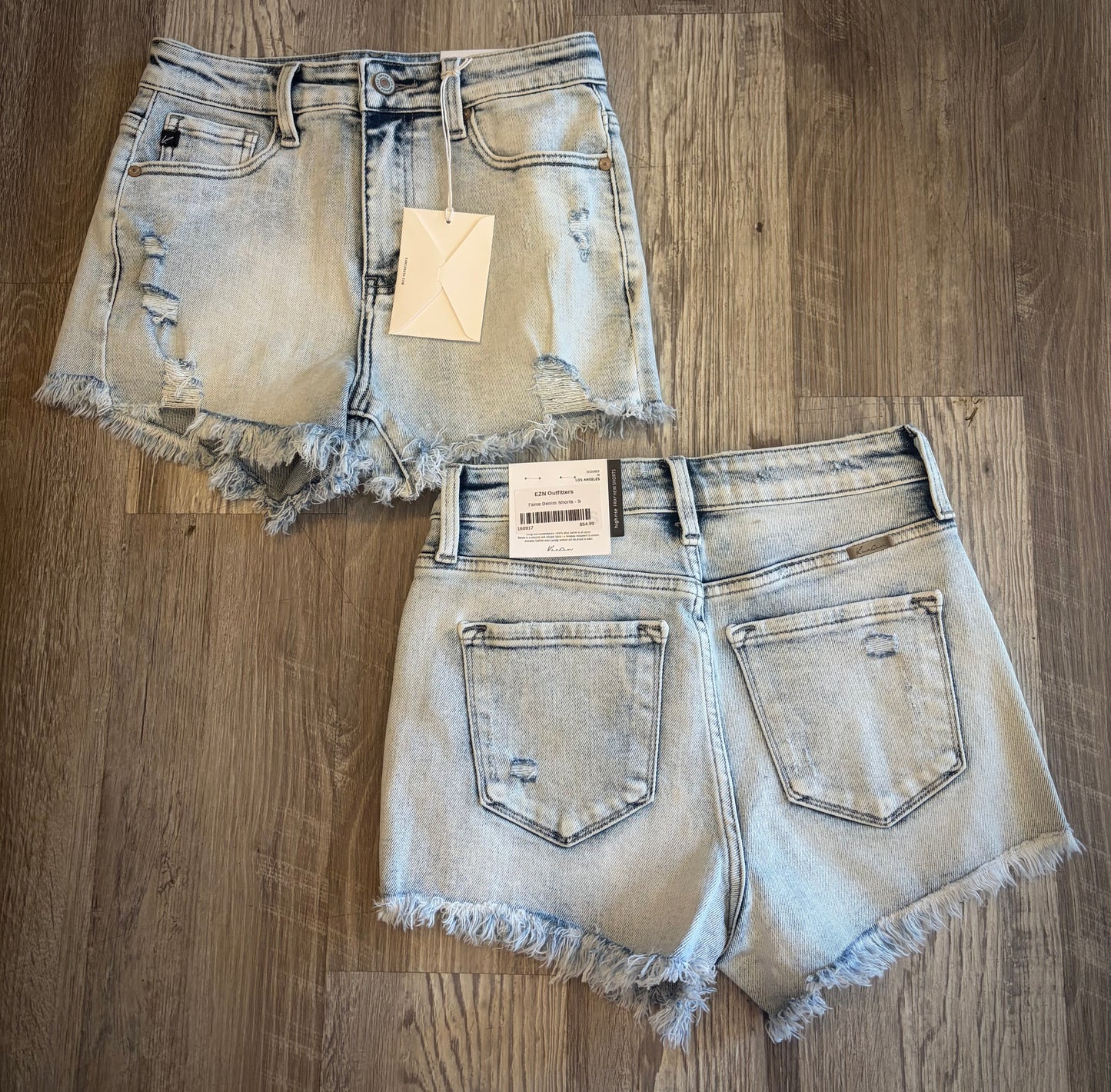 Fame Denim Shorts