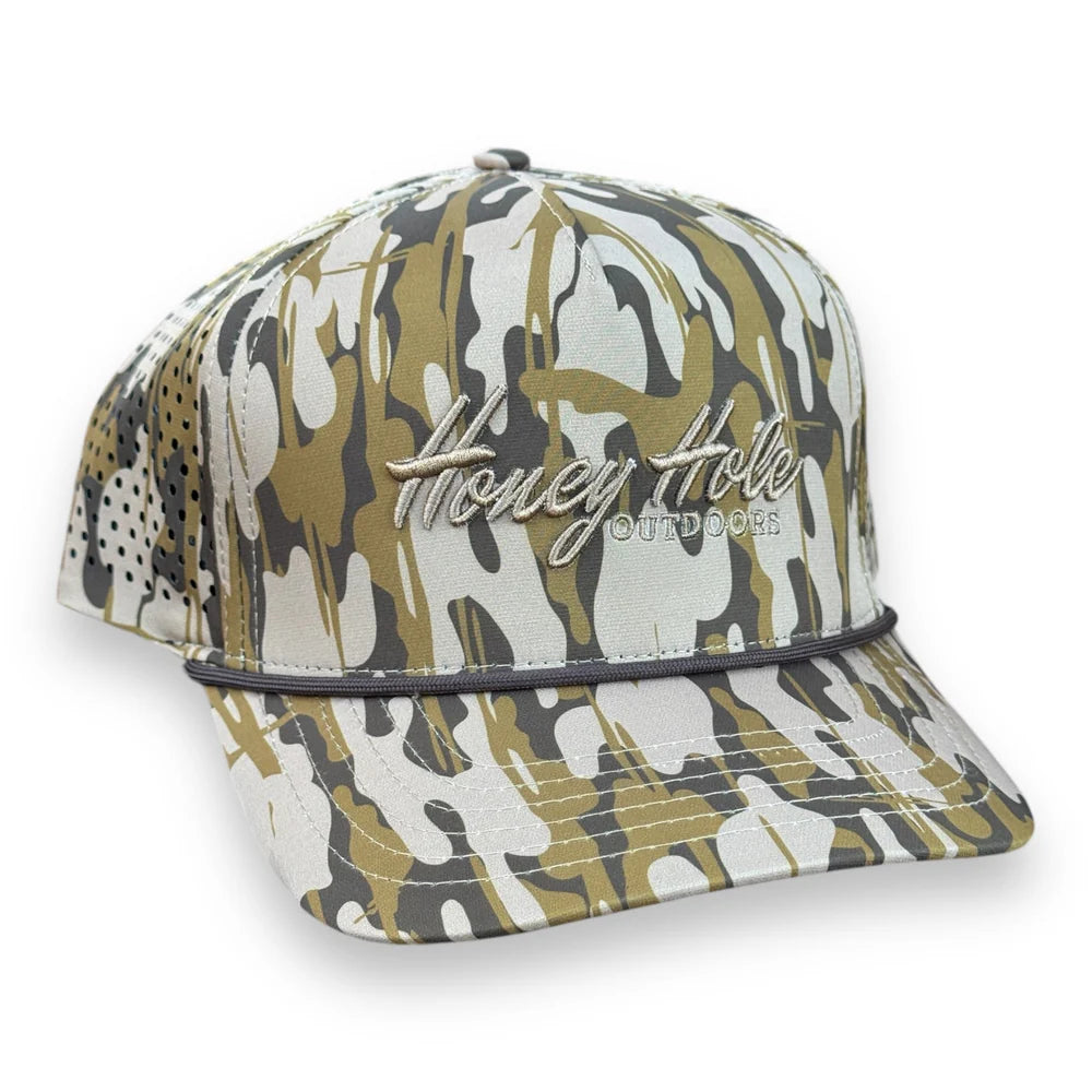 Honey Hole Outdoors Performance Rope Snapback Hat