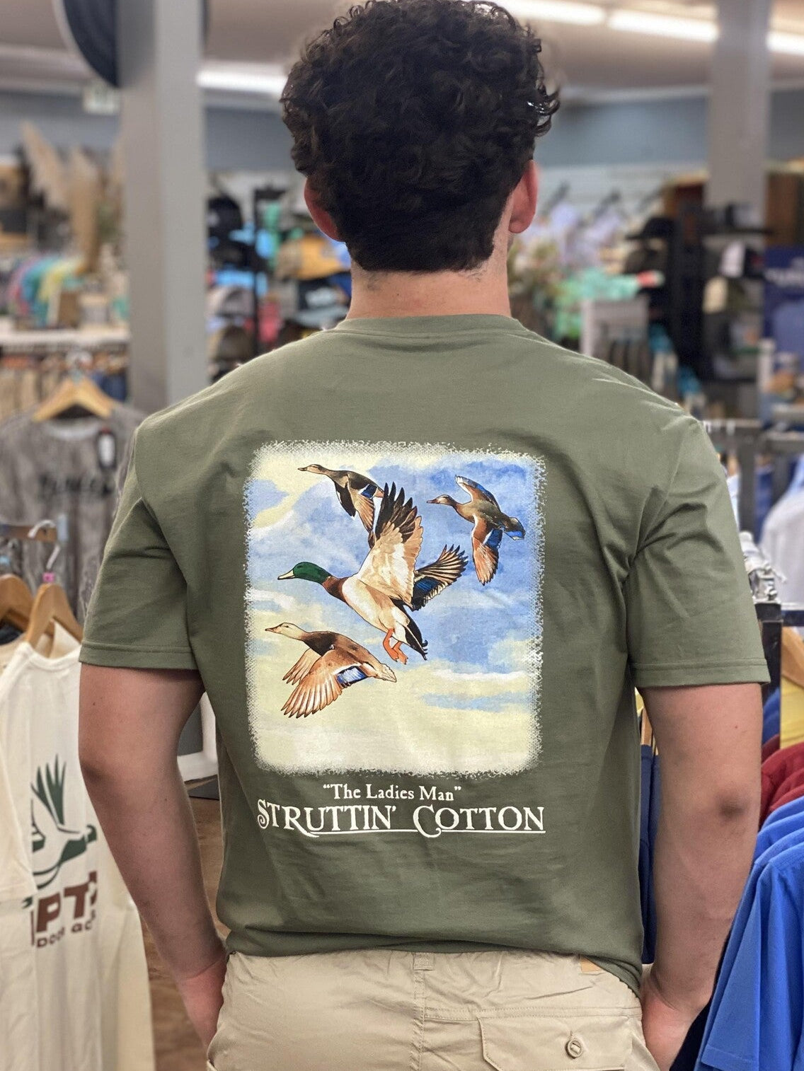 Struttin' Cotton Ladies Man S/S TEE Shirt