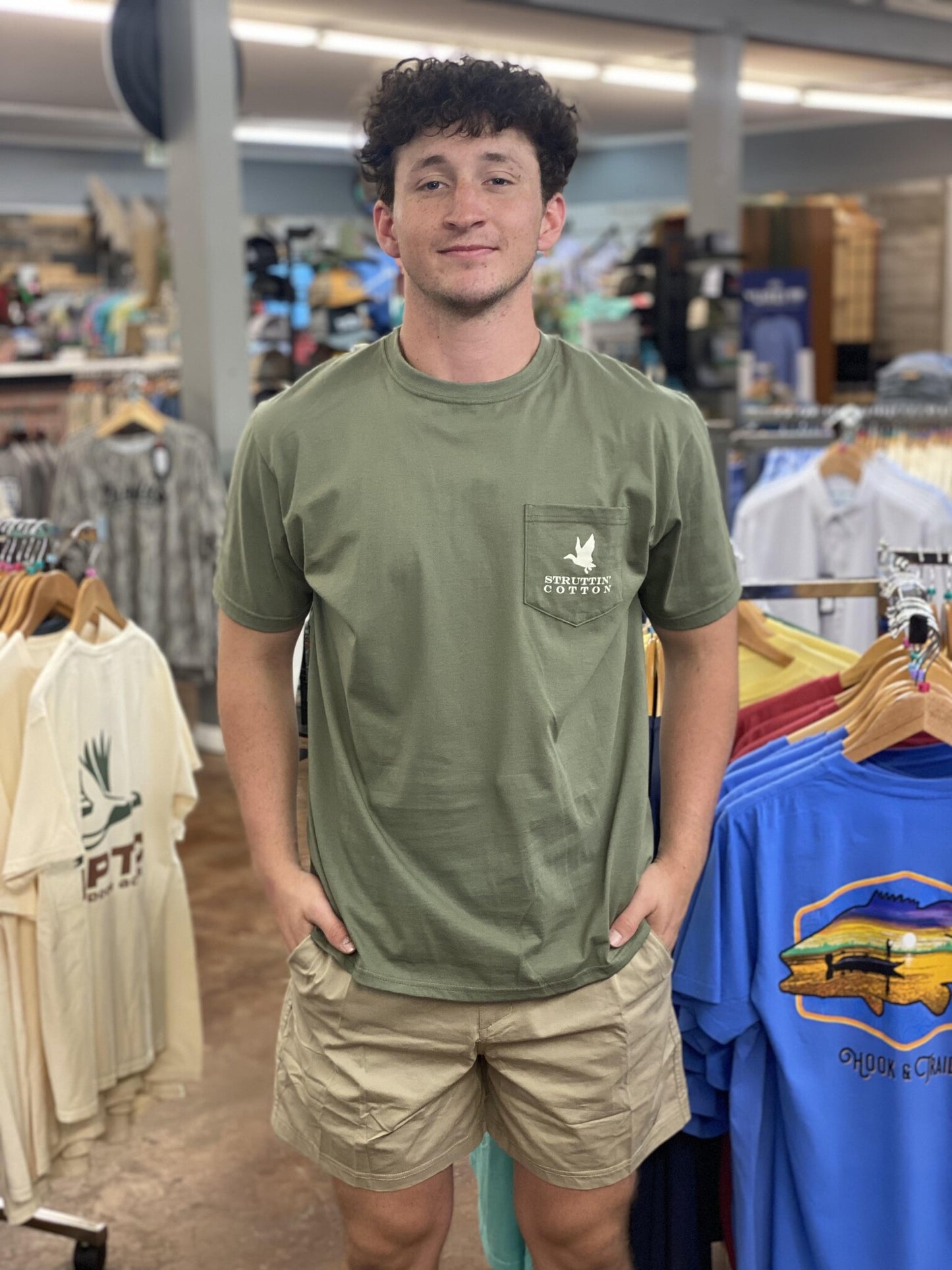 Struttin' Cotton Ladies Man S/S TEE Shirt