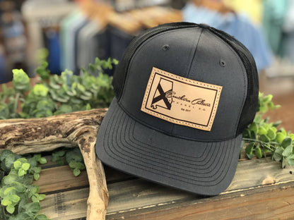 Southern Culture Light State Tradition Leather Patch Snapback Hat