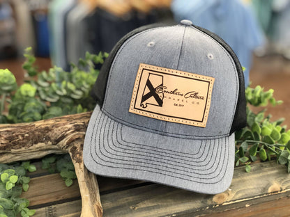 Southern Culture Light State Tradition Leather Patch Snapback Hat