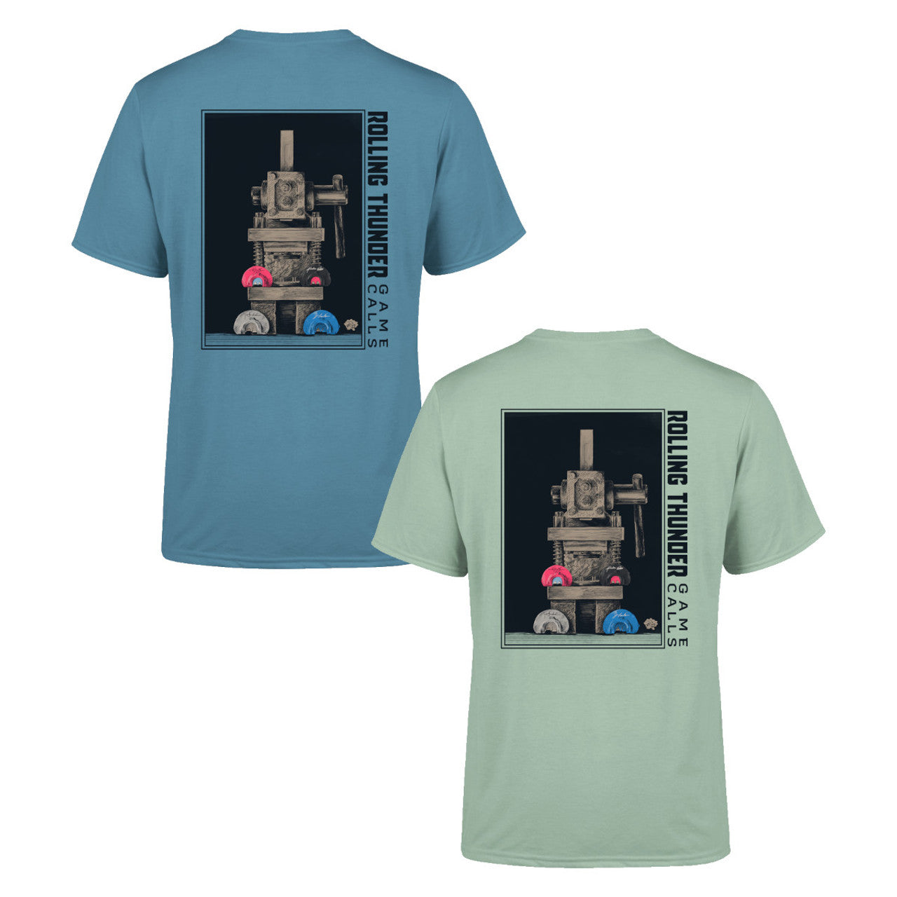 Rolling Thunder Mouth Call Press S/S TEE Shirt